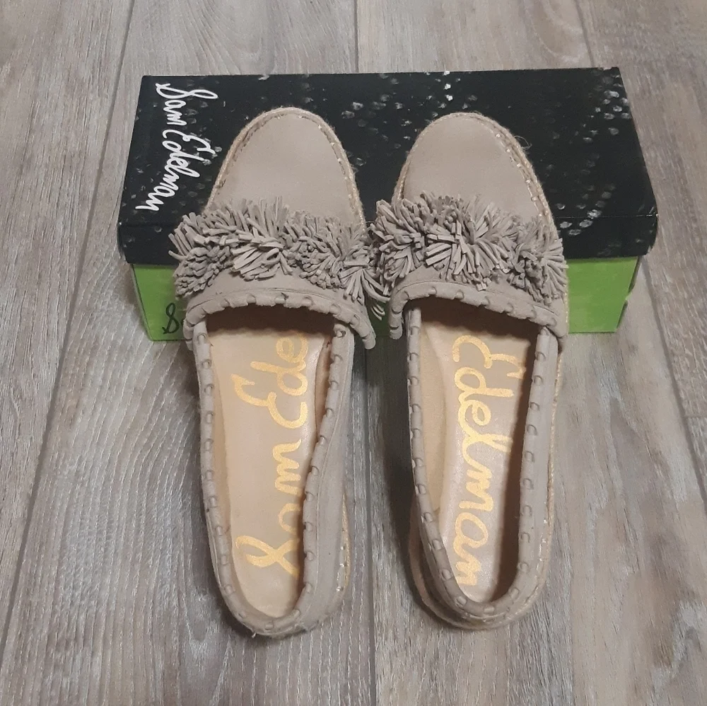 Sam Edelman Issa Flat Espadrilles Size 6